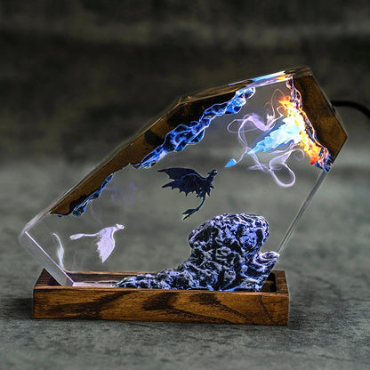 The Fury Lamp-A Moment Between Them frozen in Light